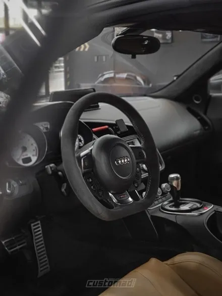 R8을 R8해보자 [아우디 R8 gt spyder 실내복원&컬러안전벨트 시공 _커스텀매드] / 부산 기장