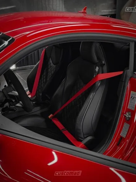 아우디 TT, 컬러안전벨트 시공기 [AUDI TT mk2 안전벨트 교체 시공 _ 부산 커스텀매드] / 부산 기장