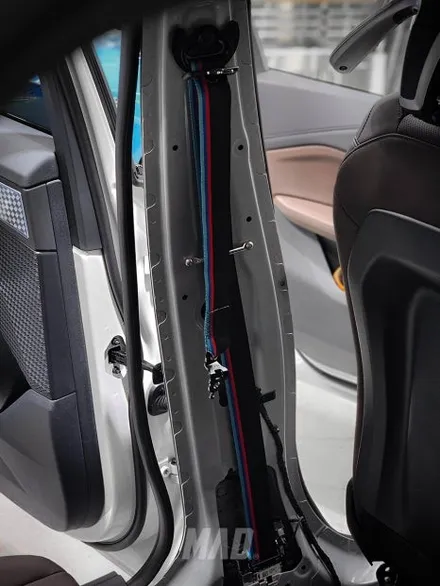 [분당.경기 광주 | 자동차 실내 커스텀 전문점] BMW X1 M35i M퍼포먼스 컬러 안전벨트 교체 튜닝! 출고 후 옵션 추가하기 / 부산 기장경기 광주시 문형동