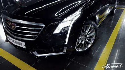 [Cadillac_CT6] 석회얼룩제거와 내장제복원까지 완벽하게 가능한곳! 캐딜락 CT6 커스텀매드 광택시공기! / 부산 기장경기 광주시 문형동