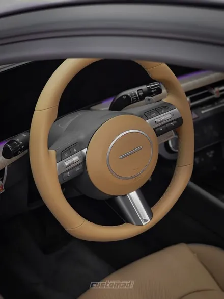 순정보다 순정같은 핸들염색 시공기 [소나타 디엣지 핸들 커스텀 도색 시공 _ 부산 자동차 실내염색 전문점] / 부산 기장