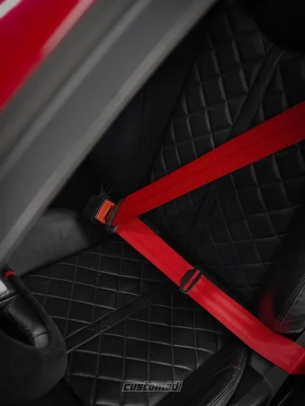 아우디 TT, 컬러안전벨트 시공기 [AUDI TT mk2 안전벨트 교체 시공 _ 부산 커스텀매드] / 부산 기장