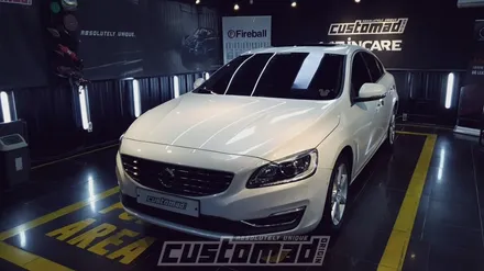 스웨디시 럭셔리, 볼보 S60 광택/유리막코팅/가죽코팅 시공후기 / 부산 기장경기 광주시 문형동