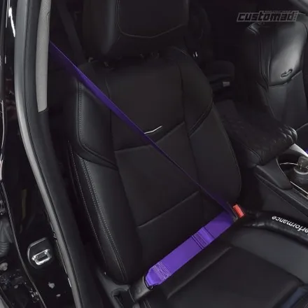 블랙에 레드만 잘어울리는게 아니다, 블랙&퍼플 조합 [캐딜락 Cadillac ATS 컬러벨트 _커스텀매드] #컬러안전벨트 #안전벨트튜닝 #서울경기자동차튜닝샵 #벨트교체 / 부산 기장경기 광주시 문형동