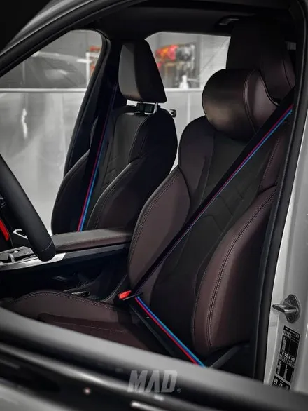 [분당.경기 광주 | 자동차 실내 커스텀 전문점] BMW X1 M35i M퍼포먼스 컬러 안전벨트 교체 튜닝! 출고 후 옵션 추가하기 / 부산 기장경기 광주시 문형동
