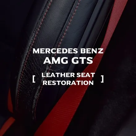 서울.경기 수도권 가죽시트복원 전문점 [벤츠 AMG GTS 2도어 시트복원 _커스텀매드] #가죽복원 #실내복원 / 부산 기장경기 광주시 문형동