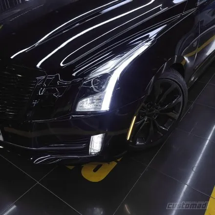 블랙에 레드만 잘어울리는게 아니다, 블랙&퍼플 조합 [캐딜락 Cadillac ATS 컬러벨트 _커스텀매드] #컬러안전벨트 #안전벨트튜닝 #서울경기자동차튜닝샵 #벨트교체 / 부산 기장경기 광주시 문형동