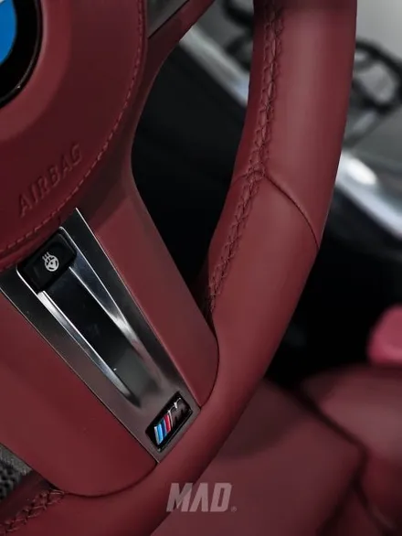 [서울.경기 | 자동차 실내 튜닝 전문점] BMW 420i 핸들 타코라 레드 컬러 커스텀 도색 교체 염색 / 부산 기장경기 광주시 문형동