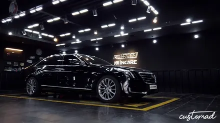 [Cadillac_CT6] 석회얼룩제거와 내장제복원까지 완벽하게 가능한곳! 캐딜락 CT6 커스텀매드 광택시공기! / 부산 기장경기 광주시 문형동