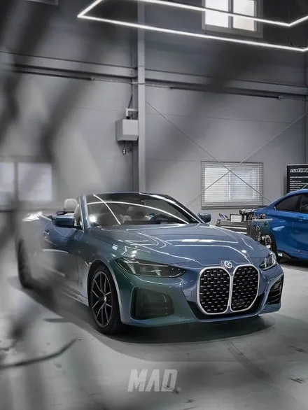 [분당.용인 | 자동차 실내 커스텀 전문점] 컬러 안전벨트 교체 튜닝! bmw 420i 컨버터블 바로셀로나 블루 에디션, 국내 단 20대밖에 없다고? / 부산 기장경기 광주시 문형동