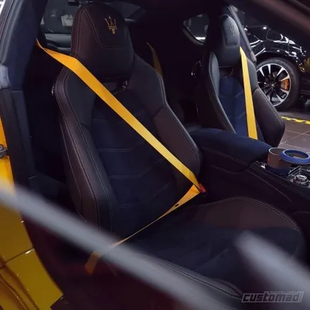 마세라티 그란투리스모 MC, 최고의 인테리어 드레스업 [Maserati Granturismo MC 컬러벨트 _커스텀매드] #컬러안전벨트 #안전벨트튜닝 #서울경기자동차튜닝 #벨트교체 / 부산 기장경기 광주시 문형동