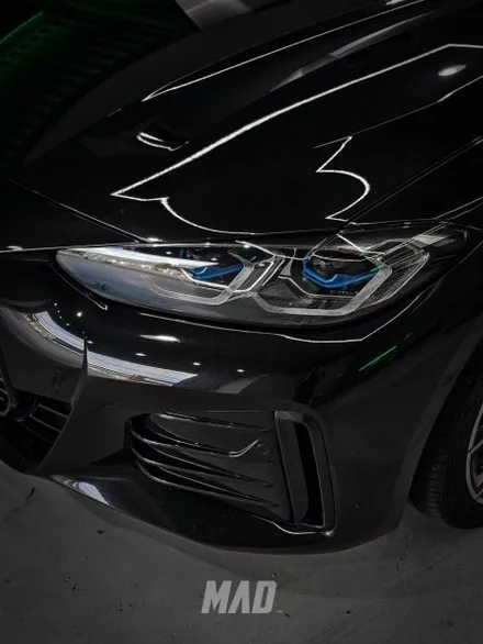 BMW에 가장 잘어울리는 안전벨트 컬러? [BMW i4 컬러 안전벨트 교체 _ 커스텀매드] / 부산 기장경기 광주시 문형동