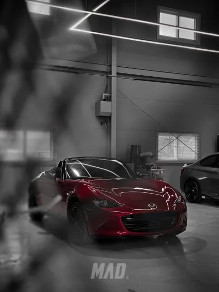 [서울.용인 | 자동차 실내 커스텀 전문점] 마쯔다 MX5 미아타 보르도레드 컬러안전벨트 교체 튜닝! 뚜껑 여는 맛 제대로 내기 / 부산 기장경기 광주시 문형동