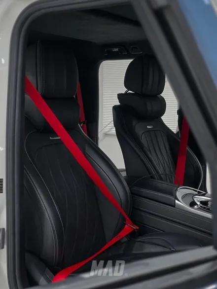 벤츠 G63 AMG 지바겐 안전벨트 색상 교체 튜닝 비용 가격대비 확실한 변화 / 부산 기장경기 광주시 문형동