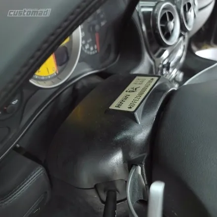 페라리 F430 실내복원기 [Ferrari F430 복원시공 _커스텀매드] #가죽복원 #시트복원 #끈적임복원 #핸들복원 / 부산 기장경기 광주시 문형동