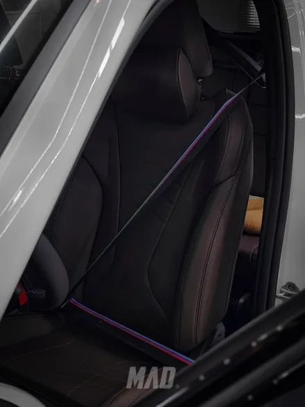 [분당.경기 광주 | 자동차 실내 커스텀 전문점] BMW X1 M35i M퍼포먼스 컬러 안전벨트 교체 튜닝! 출고 후 옵션 추가하기 / 부산 기장경기 광주시 문형동