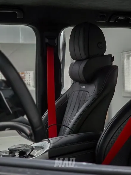 벤츠 G63 AMG 지바겐 안전벨트 색상 교체 튜닝 비용 가격대비 확실한 변화 / 부산 기장경기 광주시 문형동