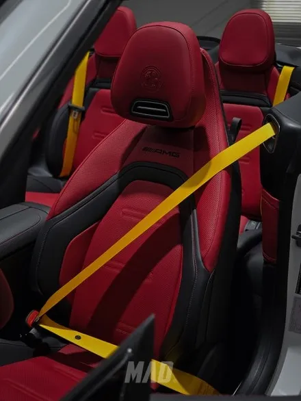 벤츠 CLE53 AMG 카브리올레 안전벨트 색상 교체 및 커스텀 도색 / 부산 기장경기 광주시 문형동