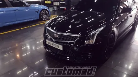 [Cadillac ATS-V] 대쉬보드 얼룩, 가죽복원으로 원상복구 가능할까? [캐딜락 ATS-V 가죽복원 시공 _ 서울.경기 수도권] / 부산 기장경기 광주시 문형동