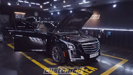 두바이에서 바다건너온 [캐딜락 CTS, 광택/유리막코팅 시공_커스텀매드] #파이어볼 #유리막코팅 #해운대 #송정 #기장 #업체추천 / 부산 기장경기 광주시 문형동