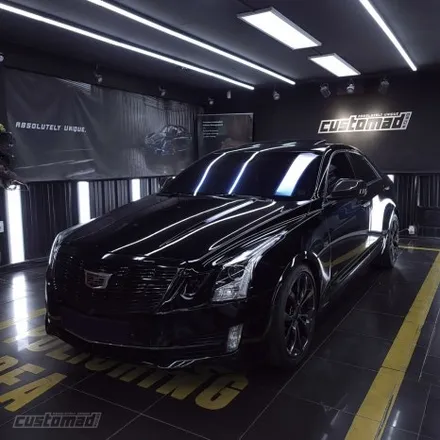 블랙에 레드만 잘어울리는게 아니다, 블랙&퍼플 조합 [캐딜락 Cadillac ATS 컬러벨트 _커스텀매드] #컬러안전벨트 #안전벨트튜닝 #서울경기자동차튜닝샵 #벨트교체 / 부산 기장경기 광주시 문형동