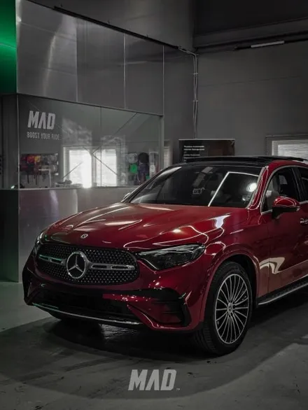 GLC300 파타고니아 레드와 안전벨트 깔맞춤하기 [벤츠 GLC300 레드컬러 안전벨트 교체 _ 커스텀매드 서울.경기 수도권] / 부산 기장경기 광주시 문형동