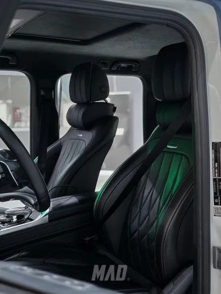 벤츠 G63 AMG 지바겐 안전벨트 색상 교체 튜닝 비용 가격대비 확실한 변화 / 부산 기장경기 광주시 문형동