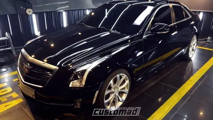 [CADILLAC_ ATS] 블랙시트도 가죽코팅이 필요합니다!/광택의 퀄리티는 보장하는 커스텀매드 #ATS광택 #ATS가죽코팅 / 부산 기장경기 광주시 문형동