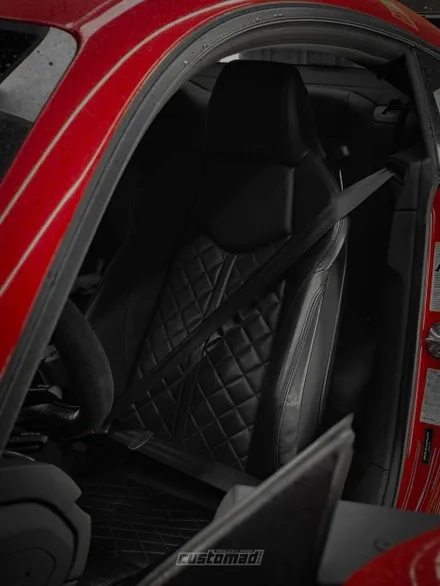 아우디 TT, 컬러안전벨트 시공기 [AUDI TT mk2 안전벨트 교체 시공 _ 부산 커스텀매드] / 부산 기장