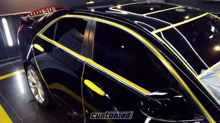 [CADILLAC_ ATS] 블랙시트도 가죽코팅이 필요합니다!/광택의 퀄리티는 보장하는 커스텀매드 #ATS광택 #ATS가죽코팅 / 부산 기장경기 광주시 문형동