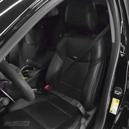 블랙에 레드만 잘어울리는게 아니다, 블랙&퍼플 조합 [캐딜락 Cadillac ATS 컬러벨트 _커스텀매드] #컬러안전벨트 #안전벨트튜닝 #서울경기자동차튜닝샵 #벨트교체 / 부산 기장경기 광주시 문형동
