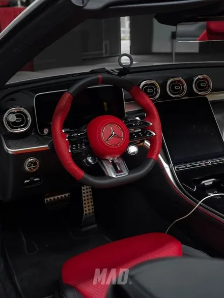 벤츠 CLE53 AMG 카브리올레 안전벨트 색상 교체 및 커스텀 도색 / 부산 기장경기 광주시 문형동