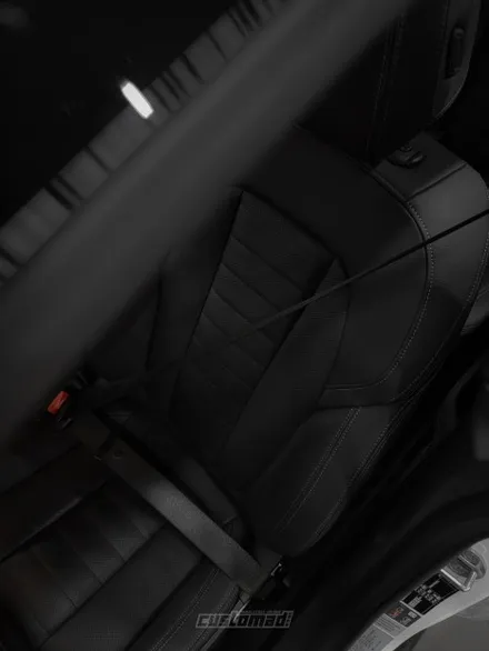 전기차도 튜닝할 수 있다  [BMW 전기차 i4 컬러 안전벨트 교체 시공 _부산 커스텀매드]
