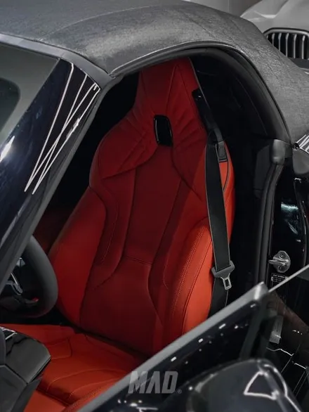[서울.용인 | 자동차 실내 튜닝 전문점] BMW G29 Z4 마그마 레드 컬러 커스텀 도색 교체 염색 / 부산 기장경기 광주시 문형동