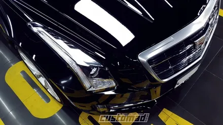 [CADILLAC_ ATS] 블랙시트도 가죽코팅이 필요합니다!/광택의 퀄리티는 보장하는 커스텀매드 #ATS광택 #ATS가죽코팅 / 부산 기장경기 광주시 문형동