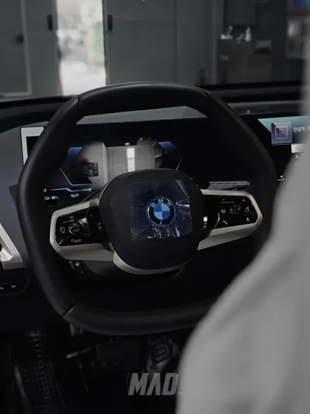 [서울.경기 | 자동차 실내 튜닝 전문점] BMW iX50 롱비치 블루 컬러 안전벨트 시공! 옵션 못넣었다고 걱정하지마세요 / 부산 기장경기 광주시 문형동