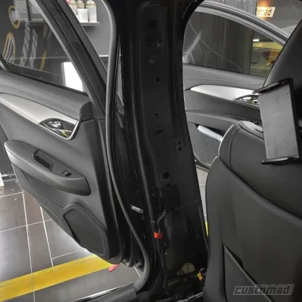 블랙에 레드만 잘어울리는게 아니다, 블랙&퍼플 조합 [캐딜락 Cadillac ATS 컬러벨트 _커스텀매드] #컬러안전벨트 #안전벨트튜닝 #서울경기자동차튜닝샵 #벨트교체 / 부산 기장경기 광주시 문형동