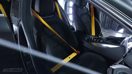 인테리어 드레스업의 화룡점정! [벤츠 AMG GT43 커스텀벨트 _커스텀매드] #컬러안전벨트 #컬러벨트 #안전벨트튜닝 #서울경기자동차튜닝샵 #업체추천 / 부산 기장경기 광주시 문형동
