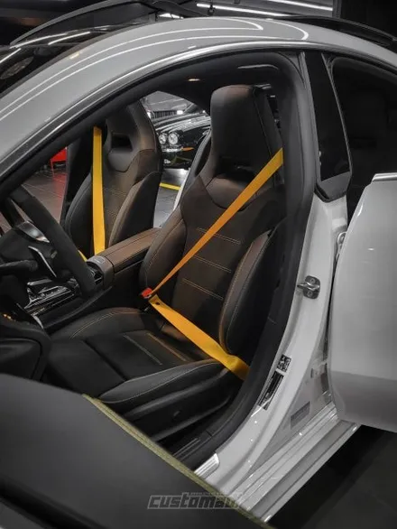 벤츠도 벤츠나름, AMG다워지기 [CLA 45s amg 컬러안전벨트 시공 _커스텀매드] / 부산 기장경기 광주시 문형동