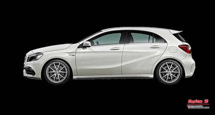새차도 휠도색&캘리퍼도색을 한다. 강력한 포켓머신! A45 AMG 신차에요! / 용인 처인구