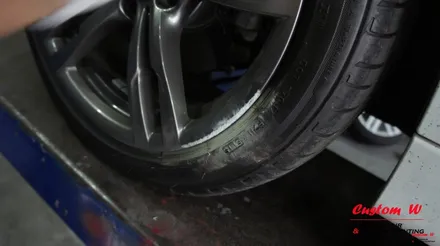 다들 작업 불가능 하다고 하여 찾아온 BMW 441M 휠_! 정확한 컬러를 맞추기 위해서는 정확한 도료를 사용해야합니다. 완벽에 가까운 휠복원! / 용인 처인구