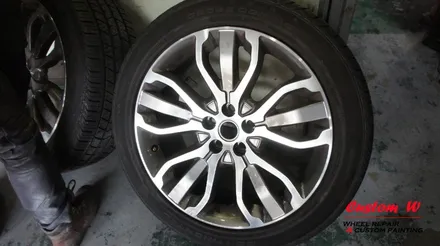 레인지로버 스포츠(Range rover sport) 블랙유광 휠도색으로 포스는 나의 것으로! / 용인 처인구