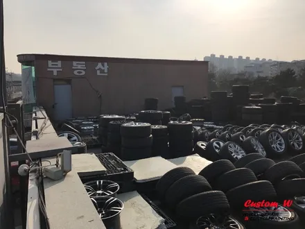 BMW Z4  휠의 상처 수리 후 고스트크롬 휠도색. / 용인 처인구