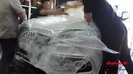 다이아몬드컷팅 휠에 힘을 실어주자! 아우디 SQ5 블랙폴리쉬 휠 만들기! 그리고 블루 캘리퍼도색으로 브레이크 존재감 상승! / 용인 처인구