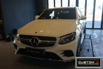 벤츠 GLC 부메스터 3d 전동트위터 장착 및 부메스터 미드 커버교체. / 용인 처인구