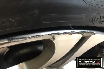 BMW 640D 휠 상처 수리후, 고스트 크롬 휠도색 그리고 M 퍼포먼스 블루 캘리퍼 도색 까지.!! / 용인 처인구