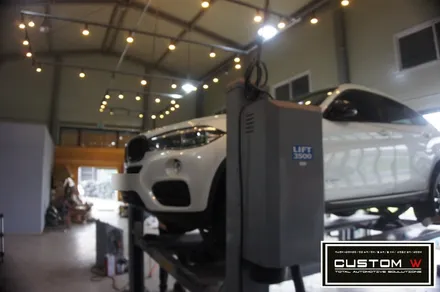 BMW X6 40d 기존 휠도색 차량의 휠수리를 위한 재방문. / 용인 처인구