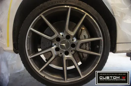 벤츠 C43AMG & E400쿠페 블랙유광 휠도색,캘리퍼도색.! / 용인 처인구
