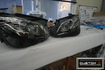 벤츠 W213 E220d(e200,e300동일가능) 멀티빔라이트, 전동트렁크(핸즈프리엑세스포함), 와이드콕핏, 360도 카메라(어라운드뷰),멀티컬러앰비언트코딩 레트로핏. / 용인 처인구