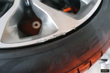 X6 30D 20인치 다이아몬드 컷팅 휠상처 수리후 복원작업. 수입차 BMW 휠수리 커스텀W.! / 용인 처인구